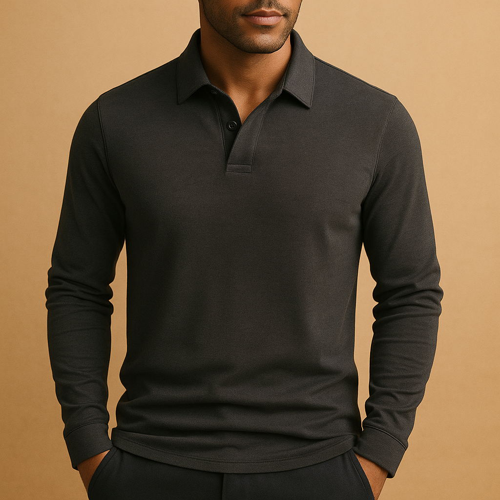 Classic cotton polo shirt for men in multiple colours, perfect for casual and semi-formal outfits.