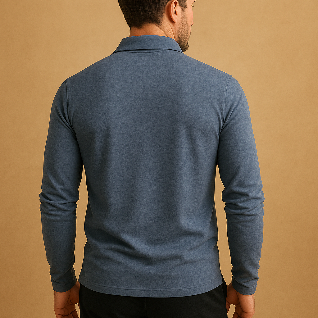 Classic cotton polo shirt for men in multiple colours, perfect for casual and semi-formal outfits.