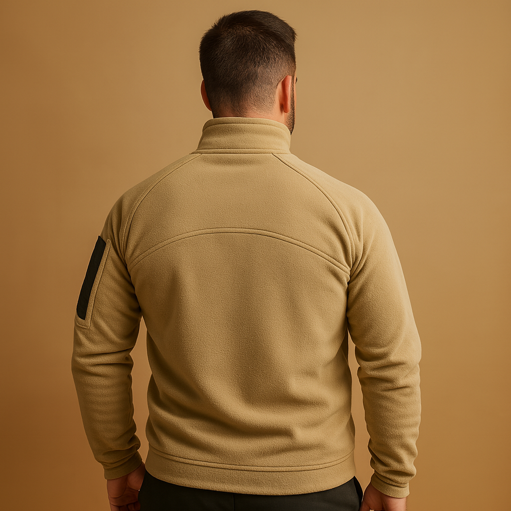 Men’s lightweight crew neck sweater with soft flexible fabric and minimalist timeless design. Perfect for daily wear in all seasons.
