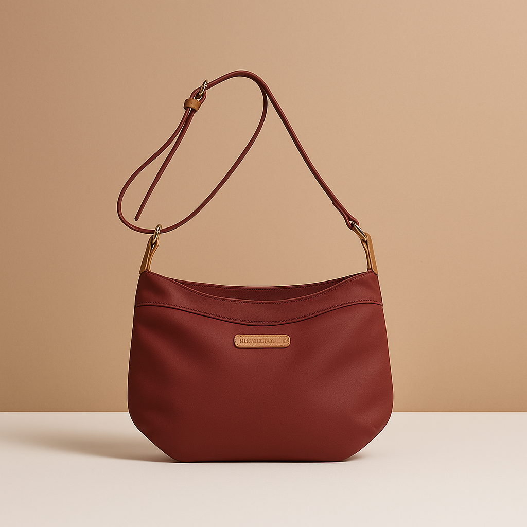 Waterproof anti-theft crossbody travel bag for women with wide strap, secure zip, and functional compartments for commuting or travel.
