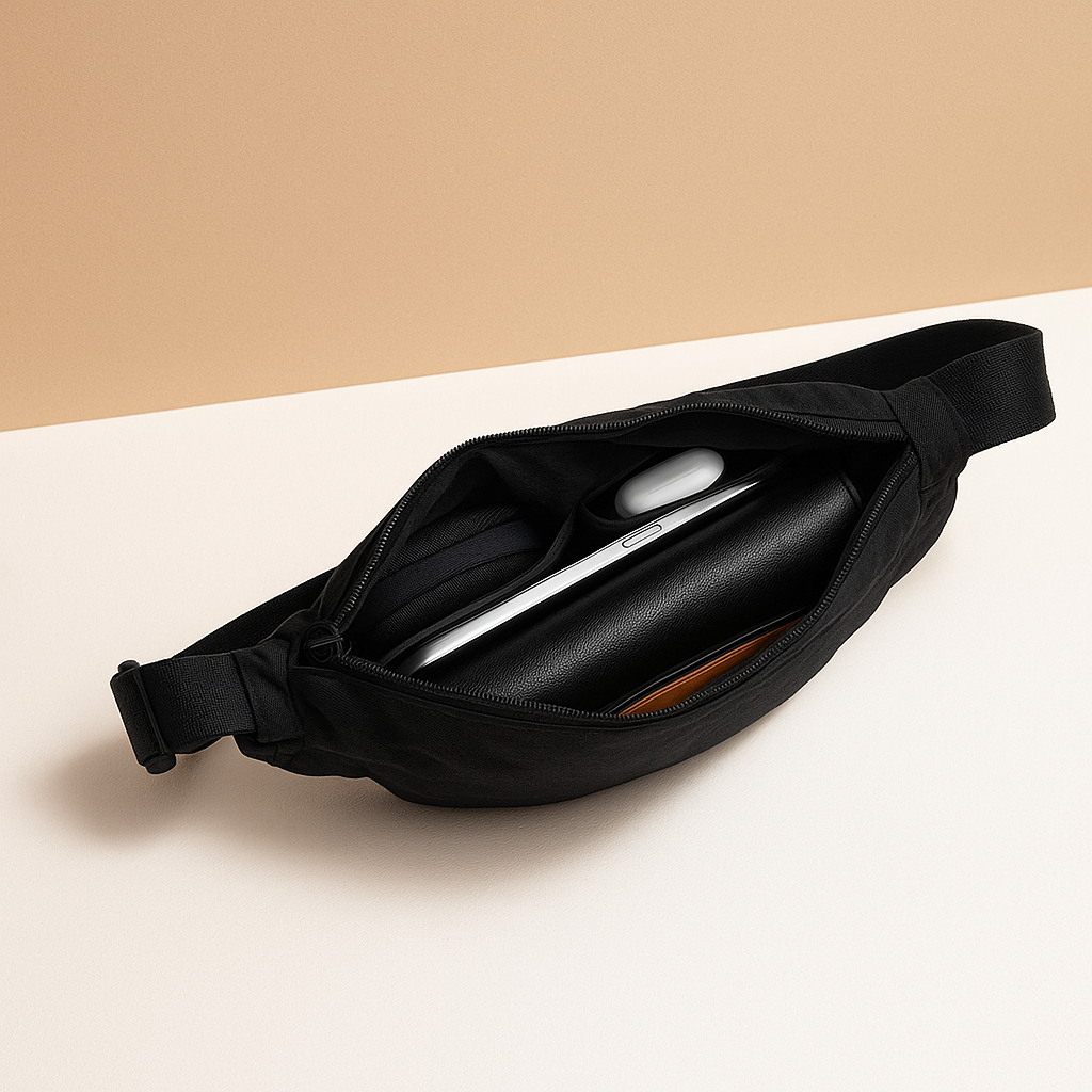 Anti-theft dumpling crossbody bag for women with ergonomic design, zippered closures, and secure strap for stylish daily wear and travel.
