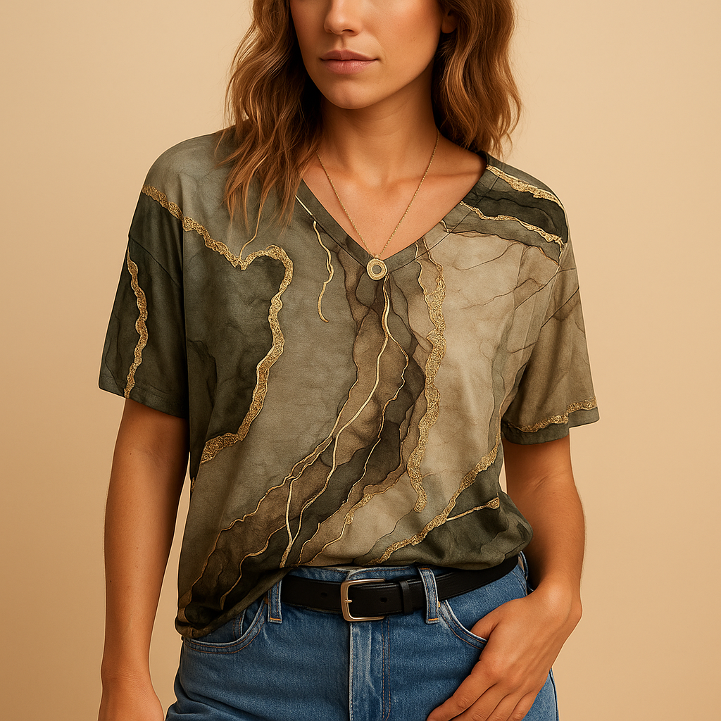Boho summer blouse for women with flowy fit and elegant detailing, ideal for festivals and casual summer outfits.