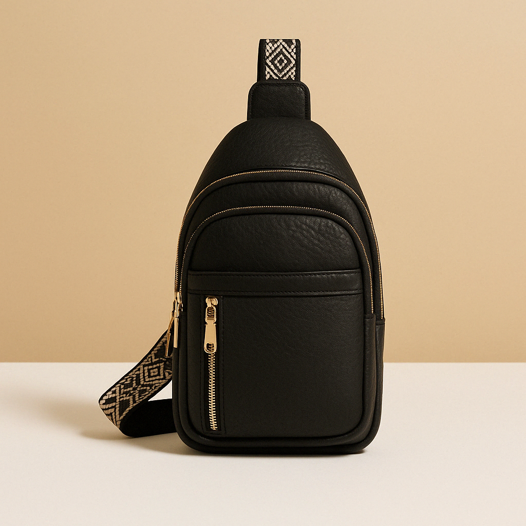 Women’s anti-theft crossbody bag with hidden zippers, water-resistant PU leather, and multiple compartments for stylish daily use