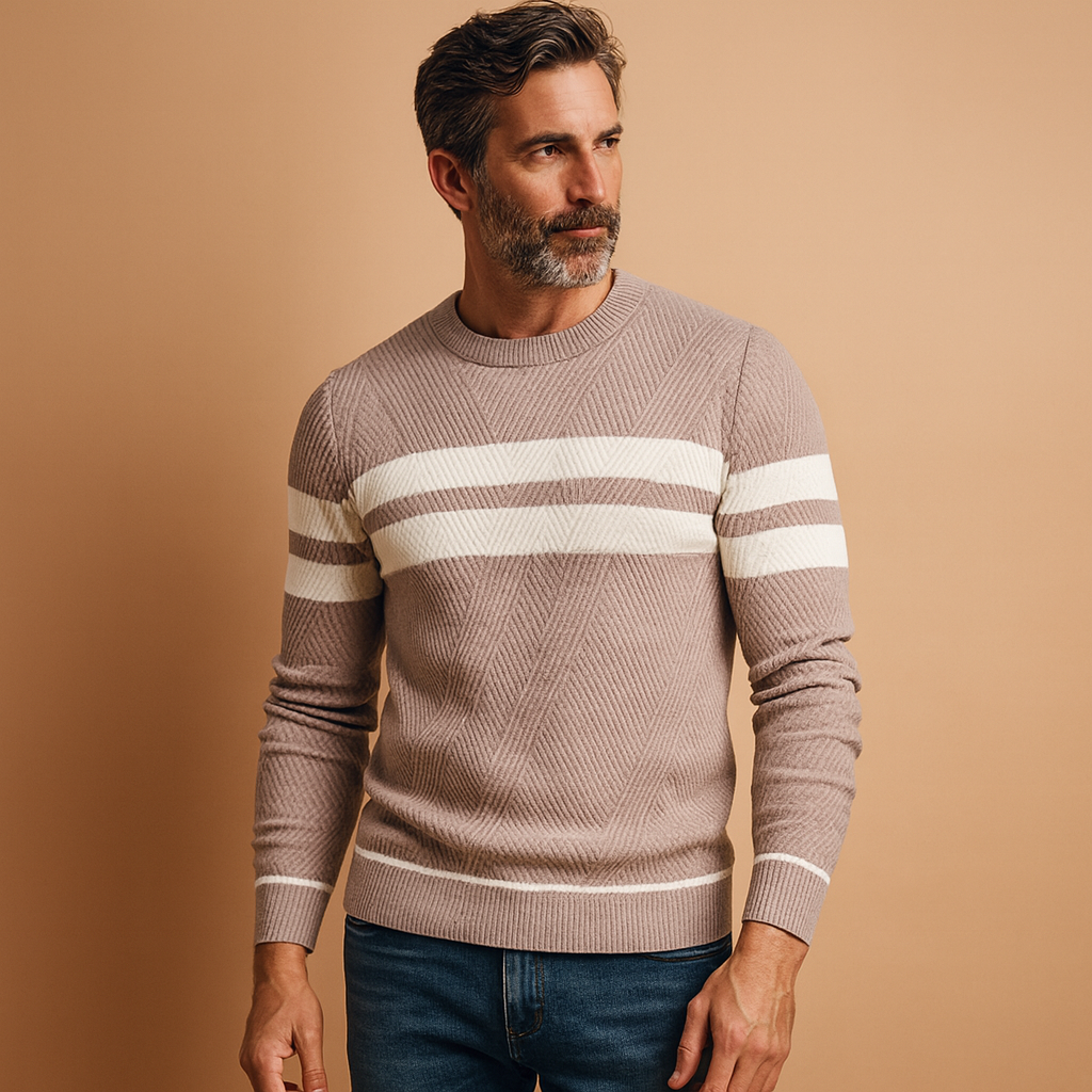 Casual men’s sweater with crew neck, available in multiple colours. Perfect for autumn, winter, and versatile everyday wear.