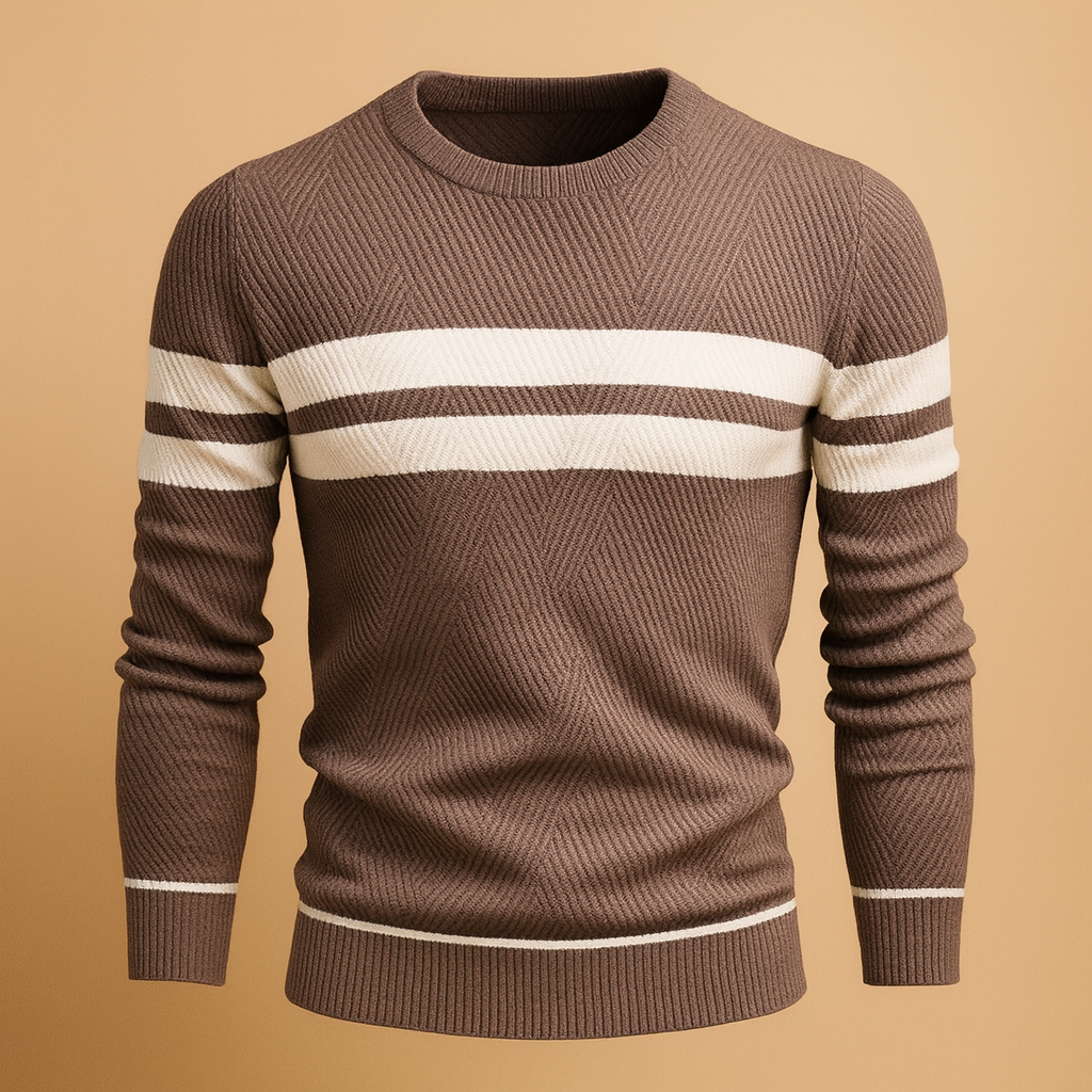 Casual men’s sweater with crew neck, available in multiple colours. Perfect for autumn, winter, and versatile everyday wear.