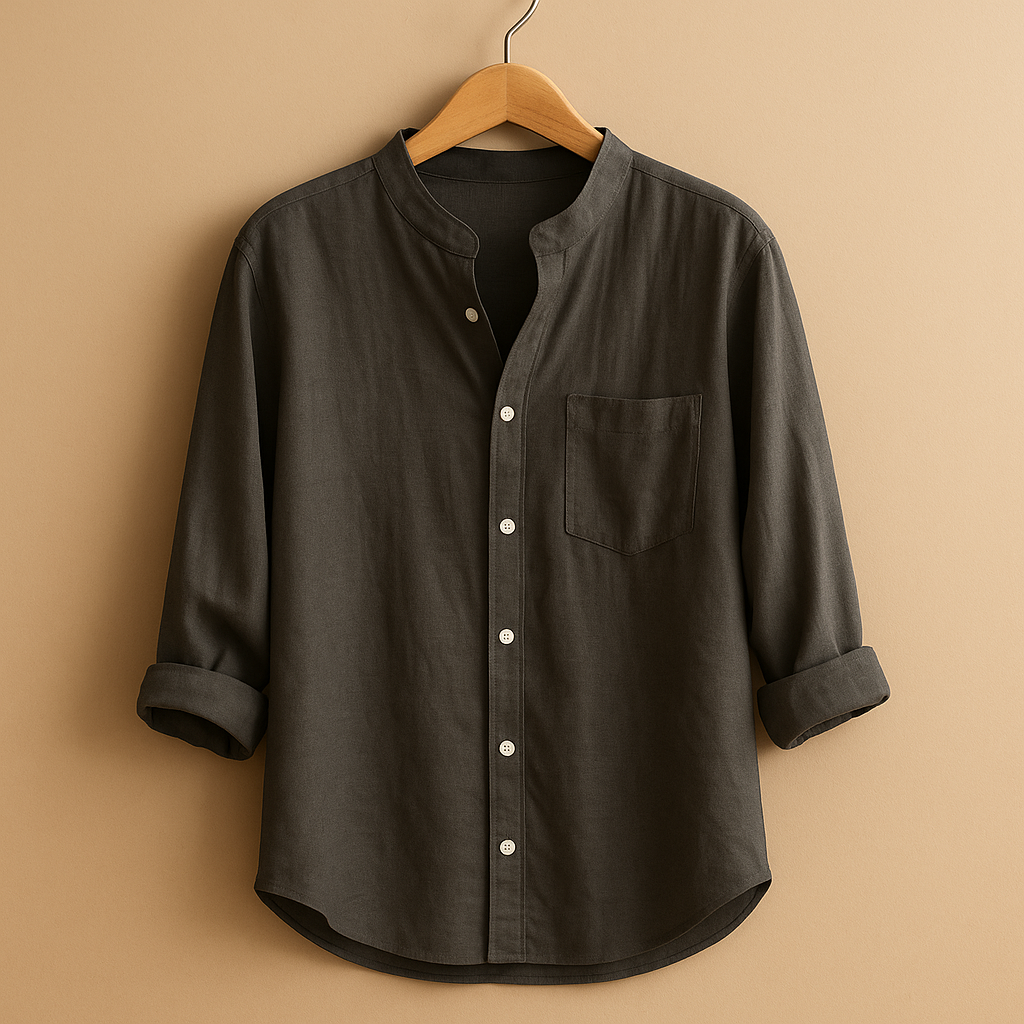 Classic long sleeve shirt for women with button-up front and tailored fit, ideal for both casual and formal looks across all seasons.