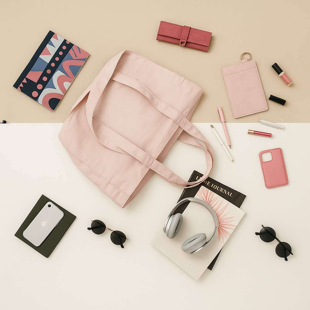 Stylish waterproof commuter tote bag for women with multiple compartments, perfect for work, gym, and daily essentials.