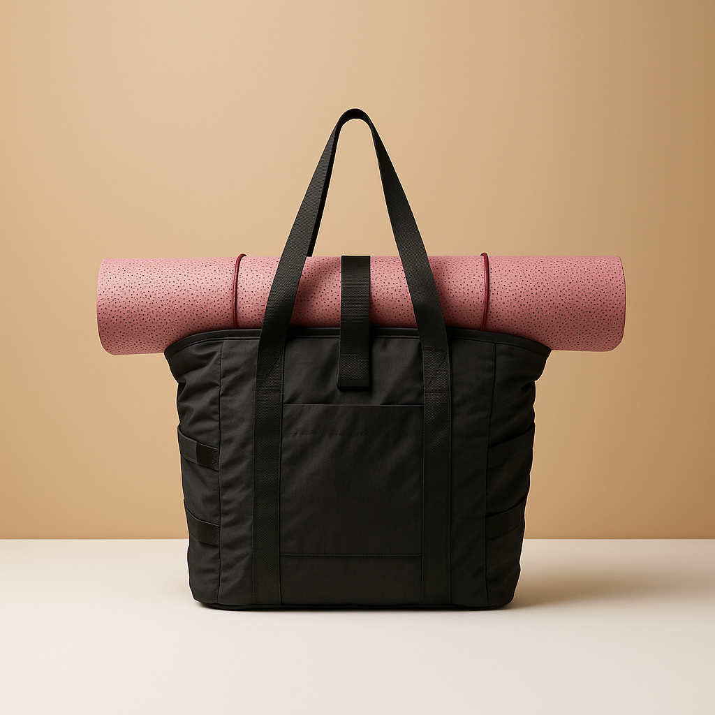 Stylish waterproof commuter tote bag for women with multiple compartments, perfect for work, gym, and daily essentials.