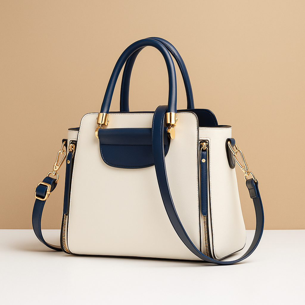 Contrast waterproof crossbody bag for women with detachable strap, spacious interior, and lightweight design—perfect for work, travel, and everyday wear.