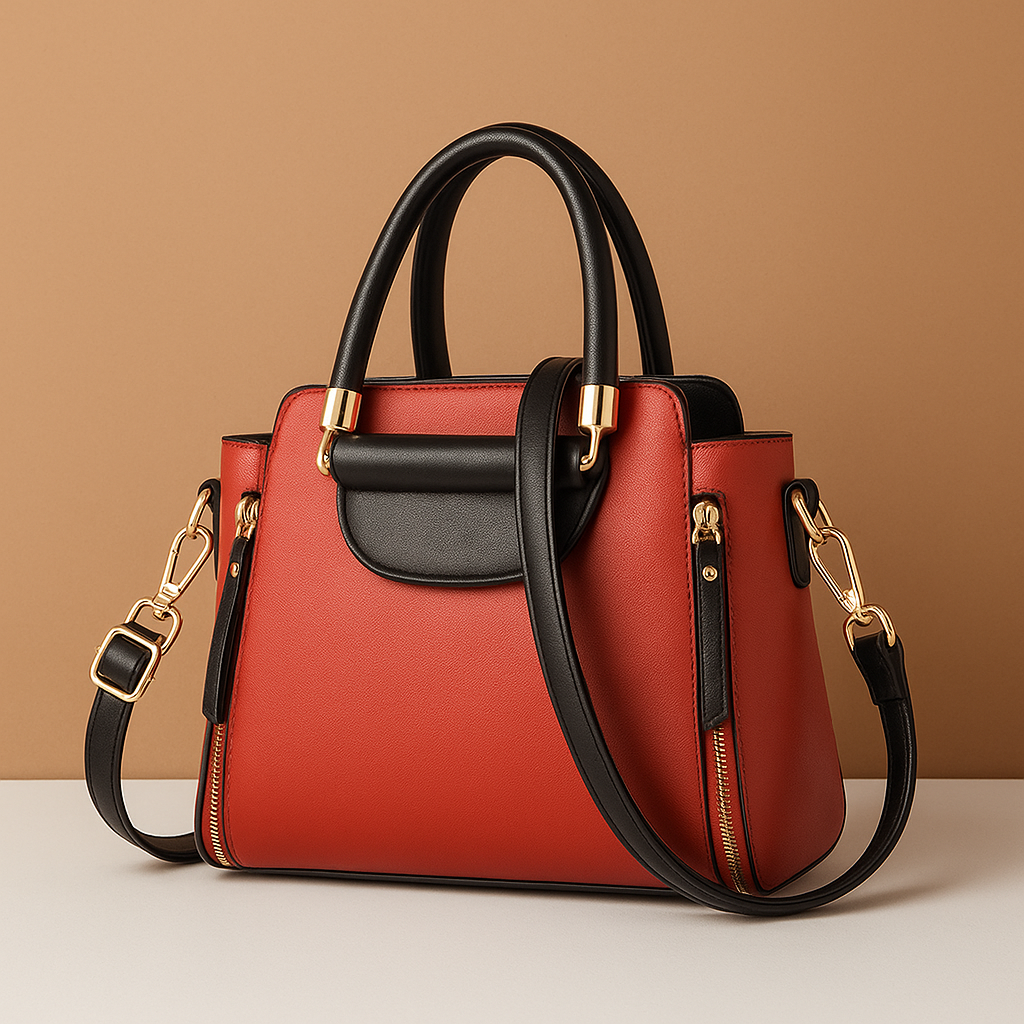 Contrast waterproof crossbody bag for women with detachable strap, spacious interior, and lightweight design—perfect for work, travel, and everyday wear.