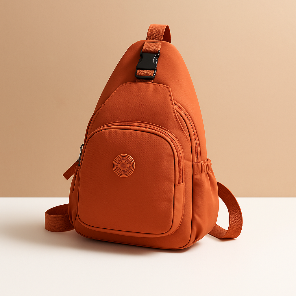 Women’s convertible crossbody backpack with anti-theft buckle, hidden pockets, and spacious design for secure everyday travel
