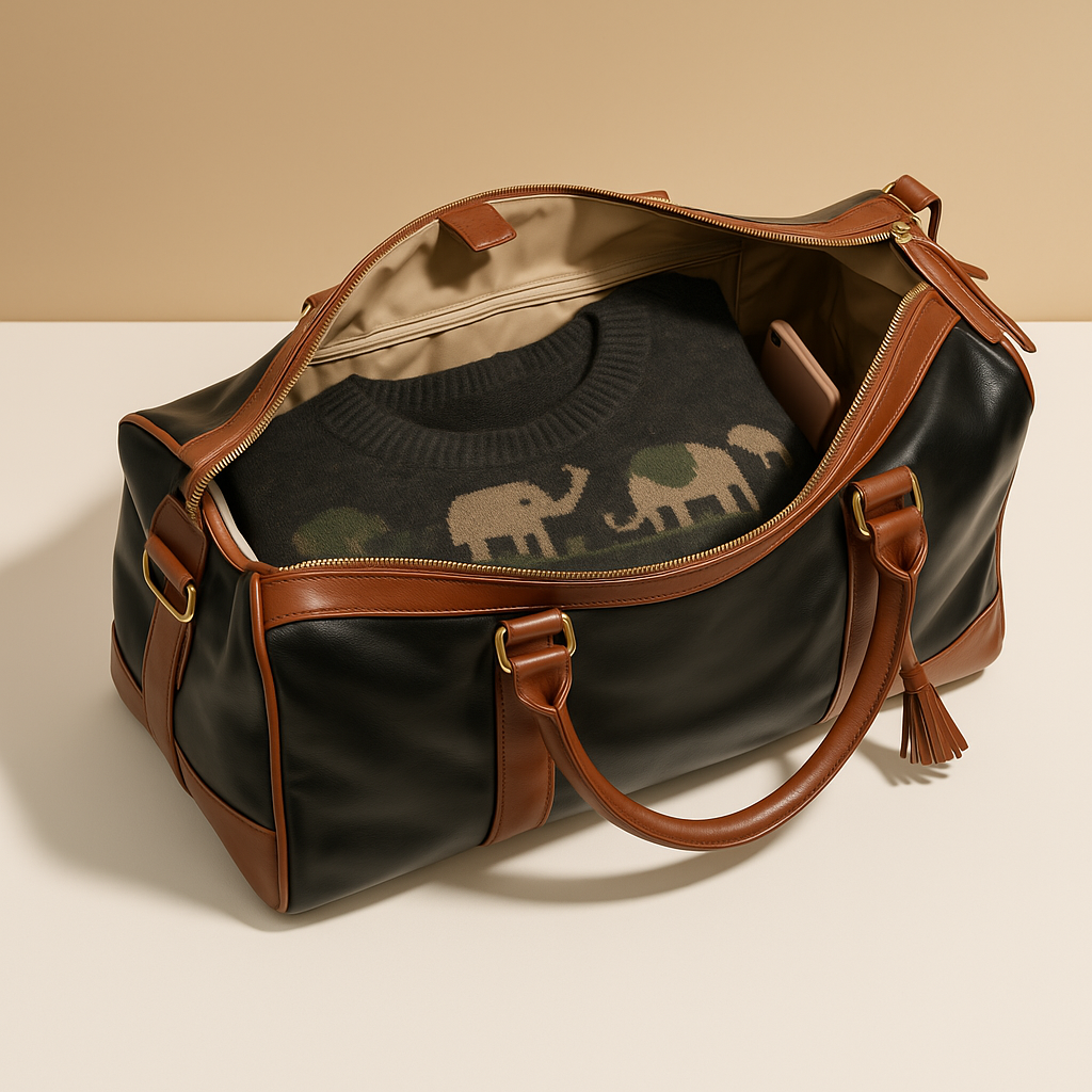 Convertible garment duffle bag for women with wrinkle-free flat packing design, water-resistant polyester material, and TSA-approved size for stylish travel.