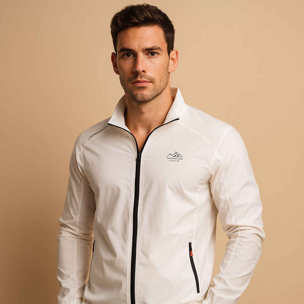 Men’s lightweight quilted summer jacket in a trendy casual design, ideal for spring and summer, easy to style with jeans, chinos, or shorts.