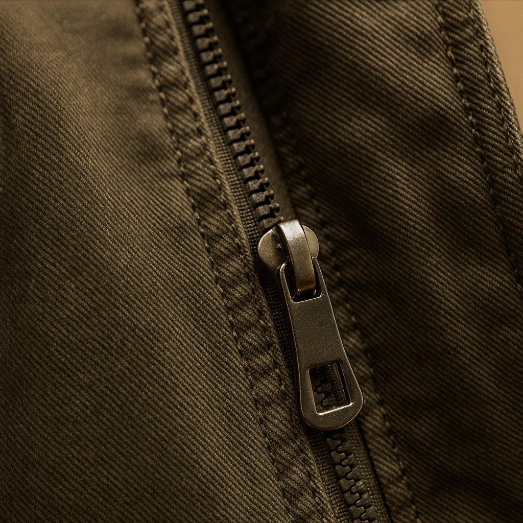 Men’s biker jacket with long sleeves and a sleek design, perfect for casual looks or stylish nights out.