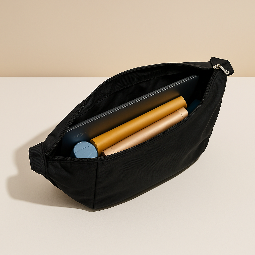 Spacious puffer crossbody bag for women with water-resistant finish, thick shoulder strap, and roomy interior—ideal for travel and everyday use.