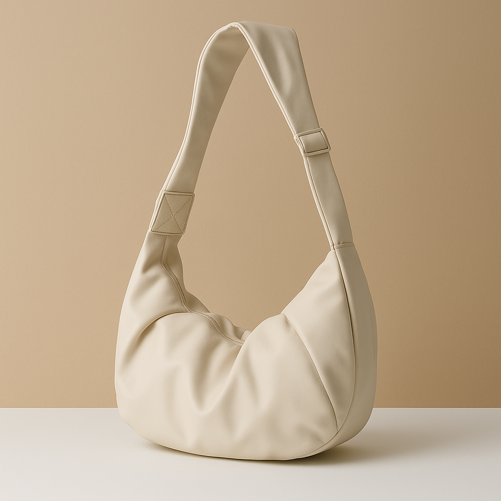 Spacious puffer crossbody bag for women with water-resistant finish, thick shoulder strap, and roomy interior—ideal for travel and everyday use.
