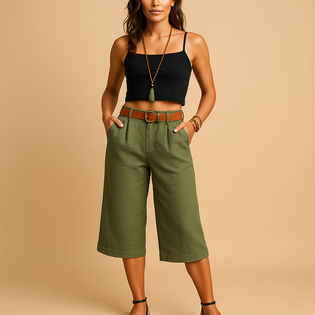 Versatile travel shorts for women in durable design and neutral colors, ideal for casual wear, summer outings, and stylish adventures.
