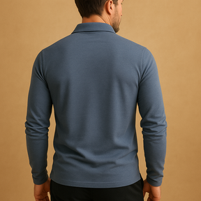 Classic cotton polo shirt for men in multiple colours, perfect for casual and semi-formal outfits.