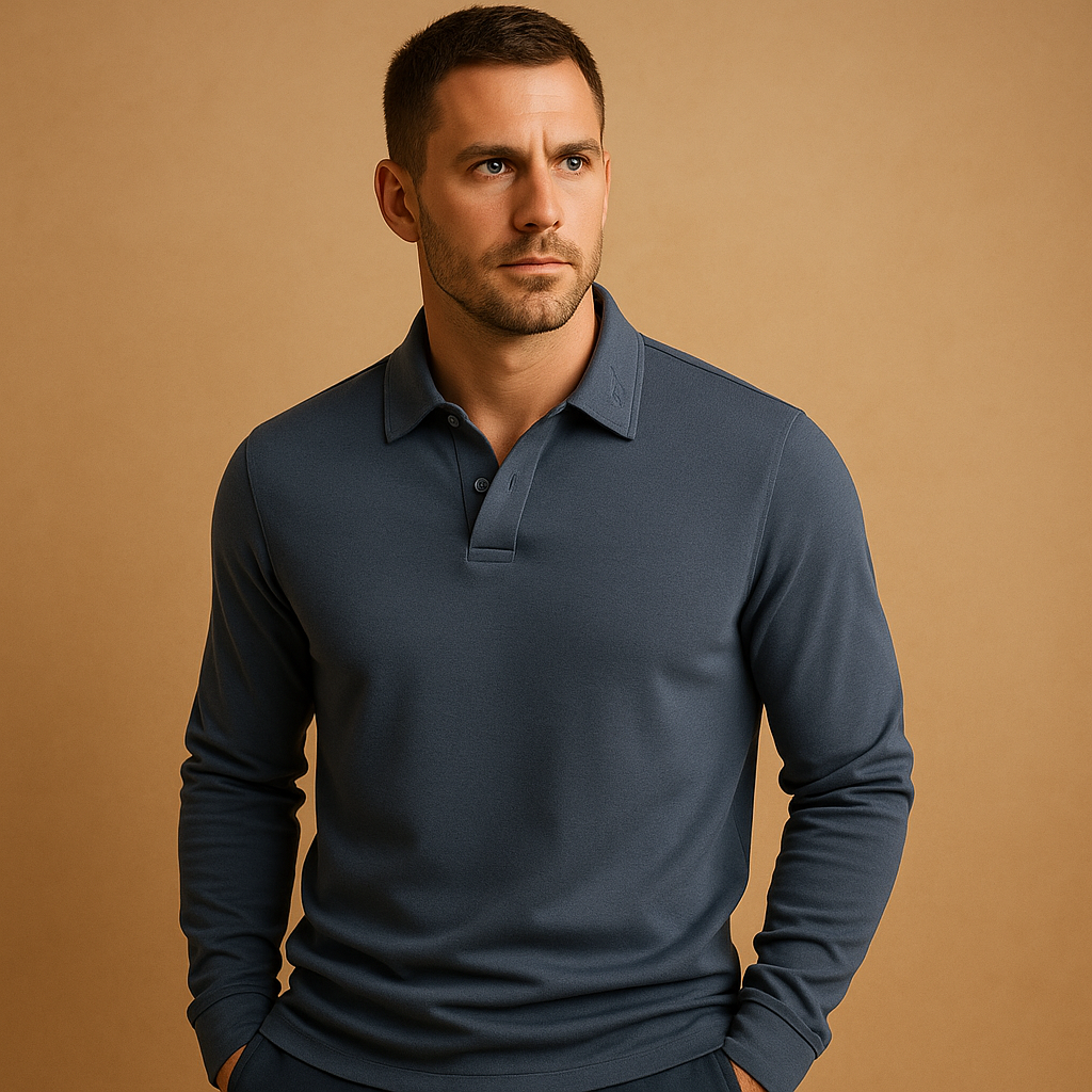 Classic cotton polo shirt for men in multiple colours, perfect for casual and semi-formal outfits.