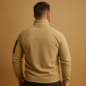 Men’s lightweight crew neck sweater with soft flexible fabric and minimalist timeless design. Perfect for daily wear in all seasons.