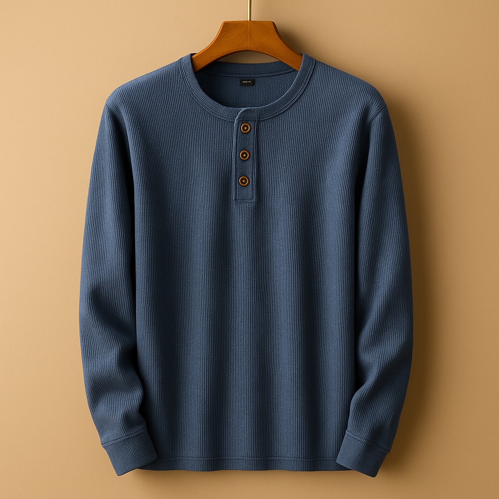 Men’s long sleeve casual shirt with relaxed fit, timeless design, and versatile colours, perfect for daily wear and weekend occasions.