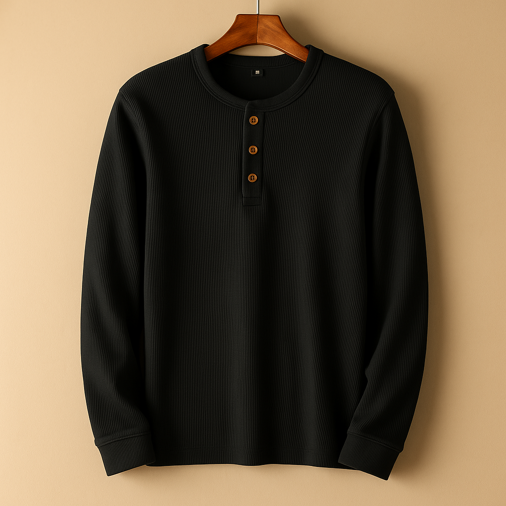 Men’s long sleeve casual shirt with relaxed fit, timeless design, and versatile colours, perfect for daily wear and weekend occasions.