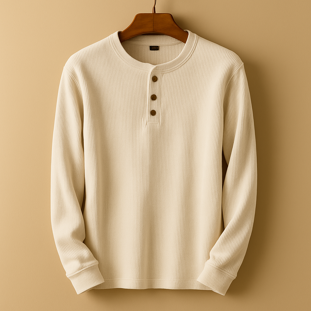 Men’s long sleeve casual shirt with relaxed fit, timeless design, and versatile colours, perfect for daily wear and weekend occasions.