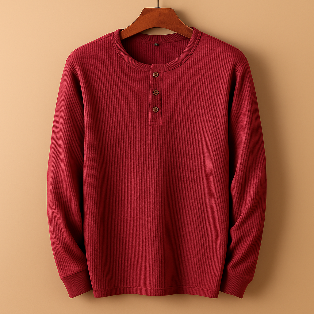 Men’s long sleeve casual shirt with relaxed fit, timeless design, and versatile colours, perfect for daily wear and weekend occasions.