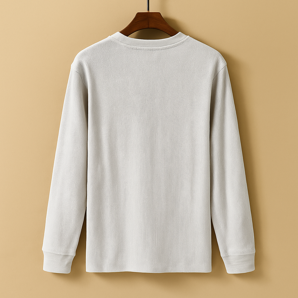 Men’s long sleeve casual shirt with relaxed fit, timeless design, and versatile colours, perfect for daily wear and weekend occasions.