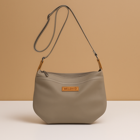 Waterproof anti-theft crossbody travel bag for women with wide strap, secure zip, and functional compartments for commuting or travel.