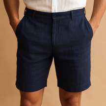 Men’s casual summer shorts with breathable fabric and elastic waistband, perfect for beach days, warm weather, and casual wear