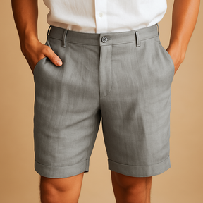 Men’s casual summer shorts with breathable fabric and elastic waistband, perfect for beach days, warm weather, and casual wear