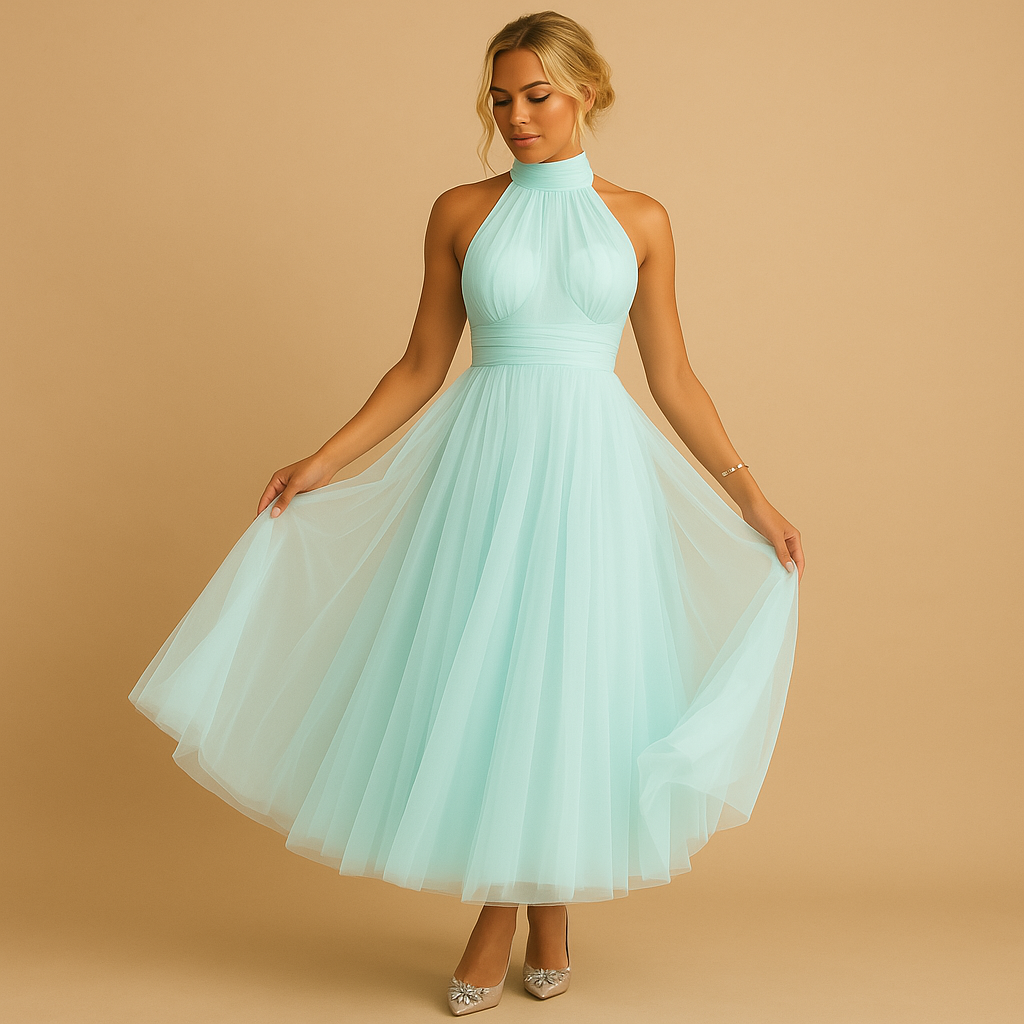 Elegant chic silhouette dress for women with a flattering fit, perfect for formal events, casual outings, and stylish everyday wear.