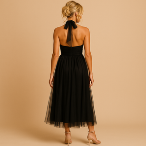 Elegant chic silhouette dress for women with a flattering fit, perfect for formal events, casual outings, and stylish everyday wear.