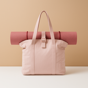 Stylish waterproof commuter tote bag for women with multiple compartments, perfect for work, gym, and daily essentials.