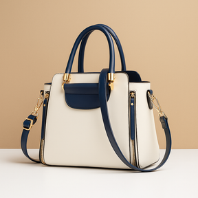 Contrast waterproof crossbody bag for women with detachable strap, spacious interior, and lightweight design—perfect for work, travel, and everyday wear.