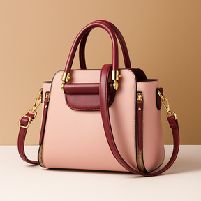 Contrast waterproof crossbody bag for women with detachable strap, spacious interior, and lightweight design—perfect for work, travel, and everyday wear.