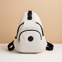 Women’s convertible crossbody backpack with anti-theft buckle, hidden pockets, and spacious design for secure everyday travel