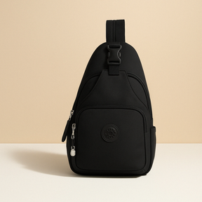 Women’s convertible crossbody backpack with anti-theft buckle, hidden pockets, and spacious design for secure everyday travel