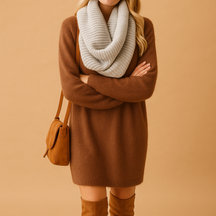 Elegant flowing dress for women with flattering silhouette and soft draping fabric, ideal for work, daily wear, and special occasions.