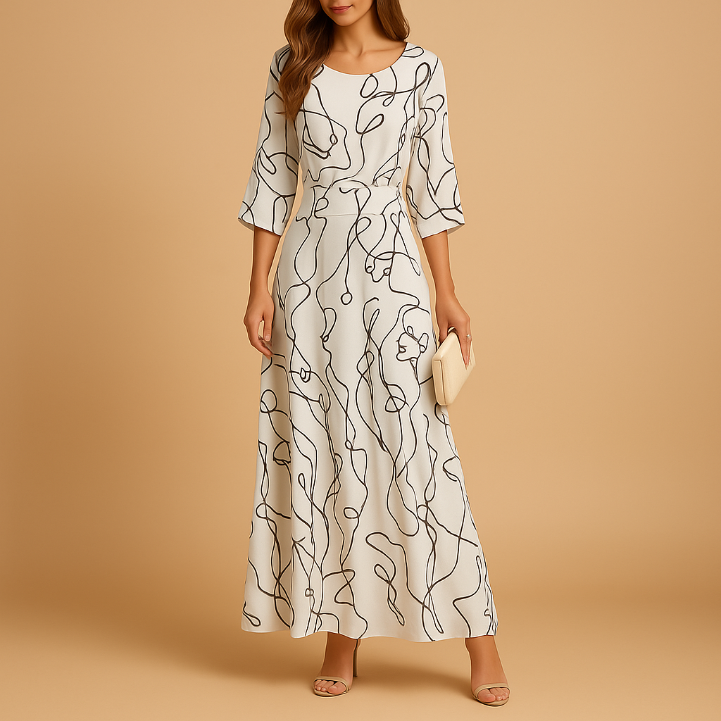 Elegant summer dress for women with a flattering silhouette and standout design, perfect for parties, brunches, and stylish warm-weather occasions.