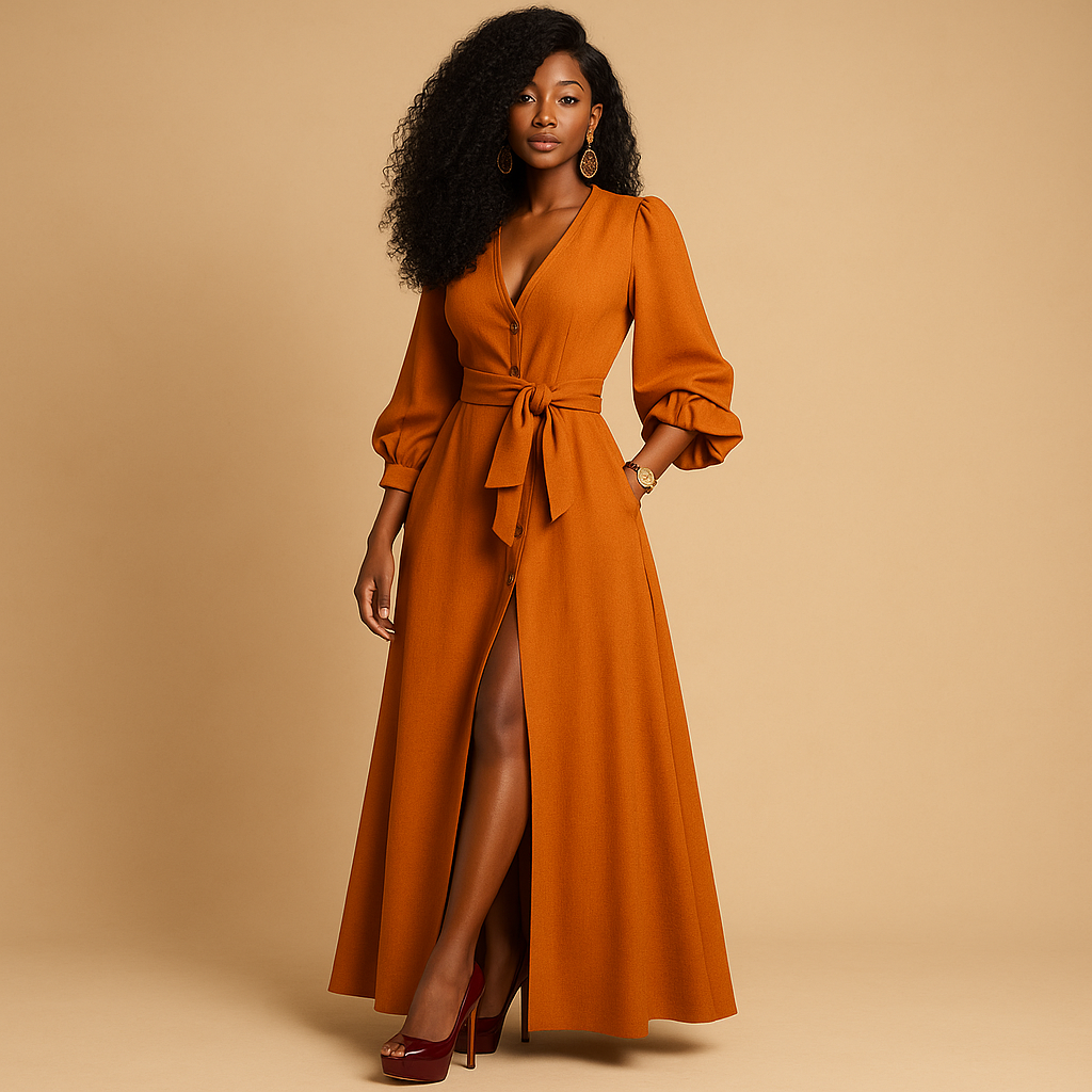 Elegant summer maxi dress for women with flattering fit and lightweight breathable fabric, ideal for vacations, casual outings, and warm weather.