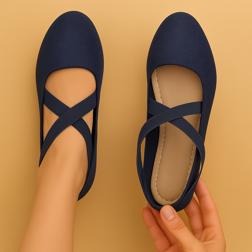 Clara elegant wedge heels with supportive wedge heel, lightweight design, and decorative studs, perfect for day or evening occasions.