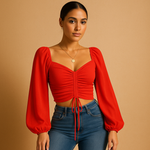 Fitted mini dress for women with sweetheart neckline and drawstring detail, available in multiple elegant colors.