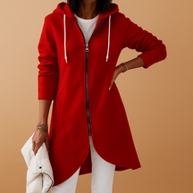 Casual knitted zip vest for women in beige and black, perfect for stylish layering in any season.