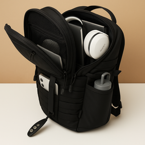 Large anti-theft crossbody bag for men with water-resistant fabric, tablet sleeve, and breathable ergonomic design—ideal for travel and daily commutes.