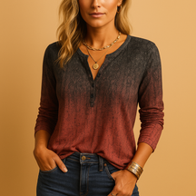 Light summer blouse for women with flattering feminine fit and breathable fabric, ideal for warm days and sunny outings.