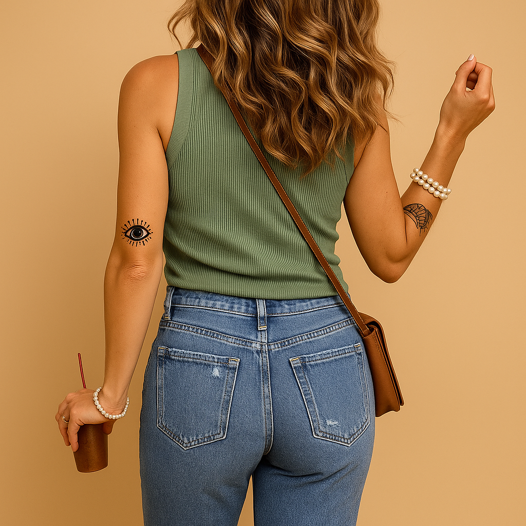 Lightweight tank top with U-neck for women in breathable cotton blend, available in multiple colours, perfect for summer and casual wear.