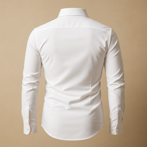 Men’s long sleeve shirt in classic design with a refined fit, ideal for formal events, evenings out, and smart casual wear.
