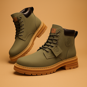 Men’s modern high-top shoes with elegant design and breathable lining, ideal for work, formal events, and stylish everyday wear.